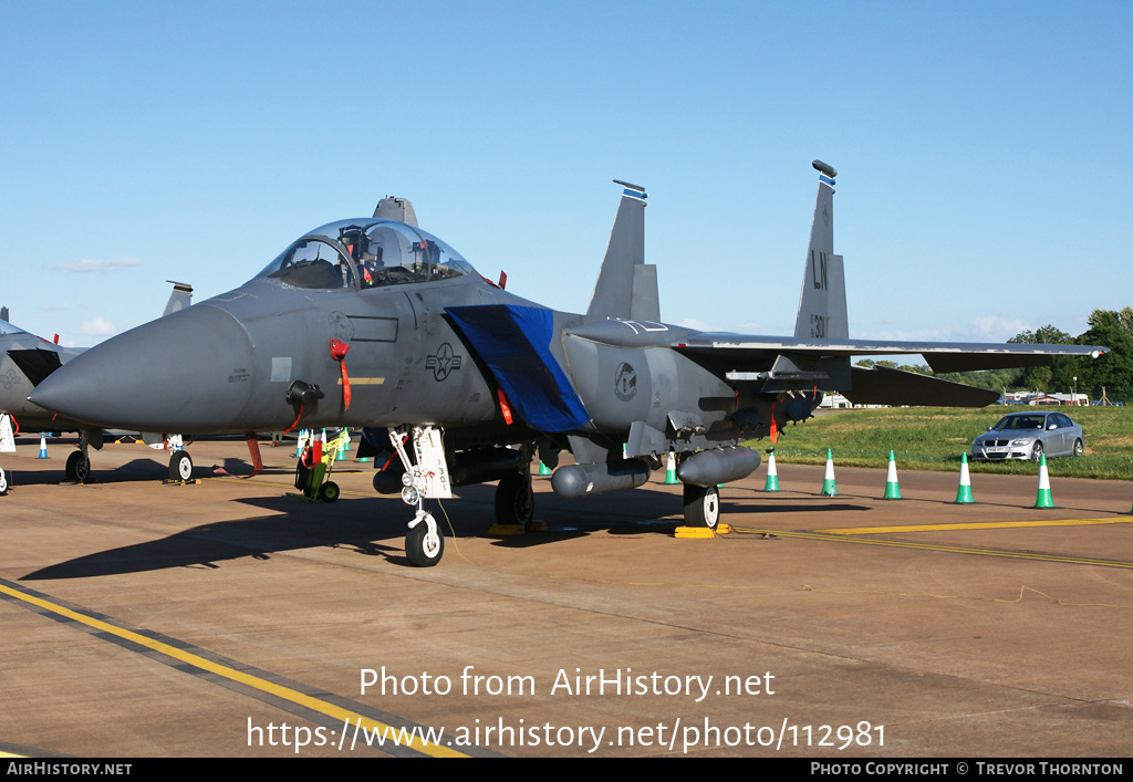 Aircraft Photo of 91-0301 / AF91-301 | McDonnell Douglas F-15E Strike Eagle | USA - Air Force | AirHistory.net #112981