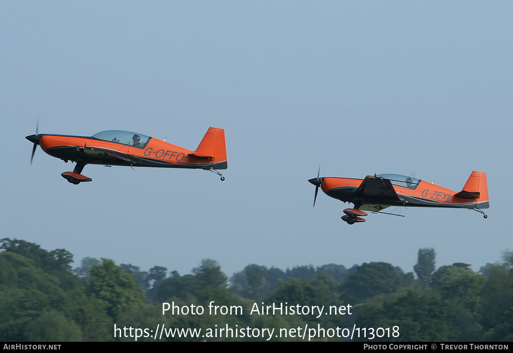 Aircraft Photo of G-OFFO | Extra EA-300L | The Blades | AirHistory.net #113018