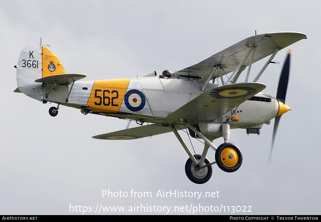 Aircraft Photo of G-BURZ / K3661 | Hawker Nimrod Mk2 | UK - Navy | AirHistory.net #113022