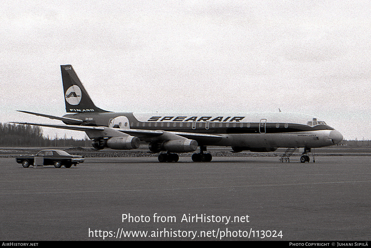 Aircraft Photo of OH-SOA | Douglas DC-8-32 | Spearair | AirHistory.net #113024