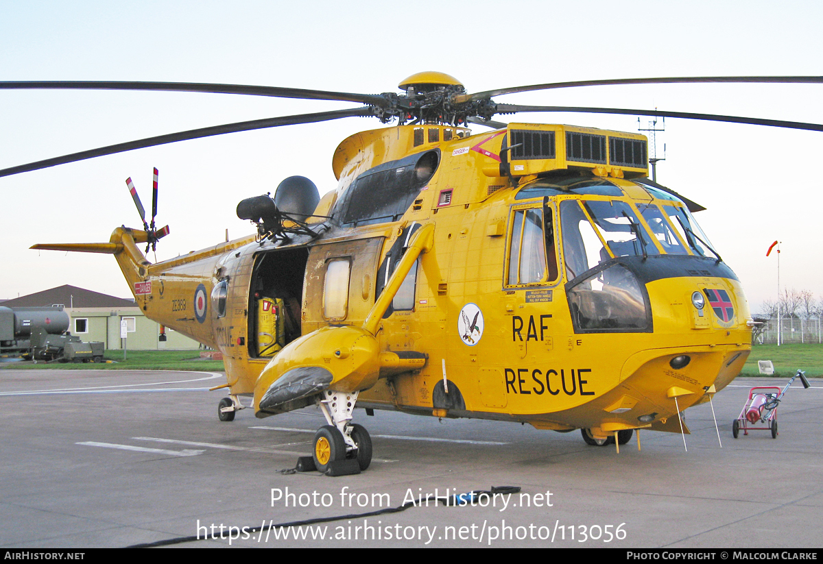 Aircraft Photo of ZE369 | Westland WS-61 Sea King HAR3 | UK - Air Force | AirHistory.net #113056