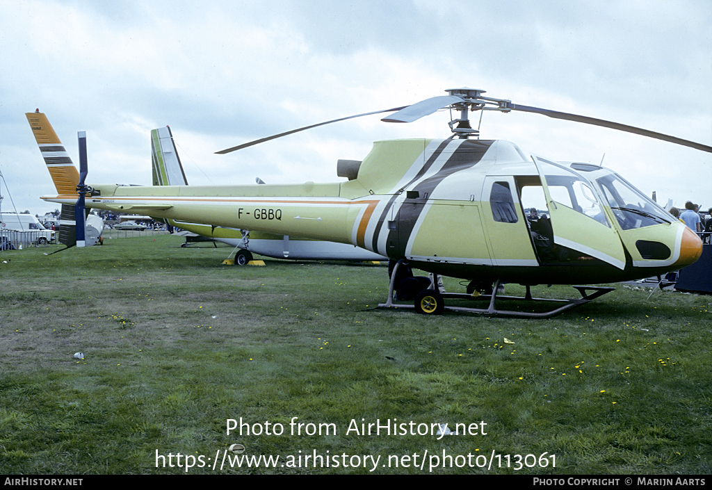 Aircraft Photo of F-GBBQ | Aerospatiale AS-350B Ecureuil | AirHistory.net #113061