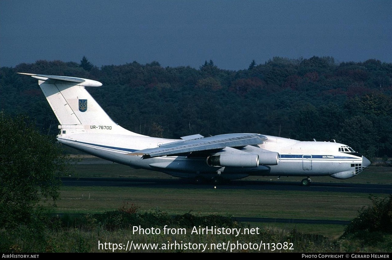 Aircraft Photo of UR-76700 | Ilyushin Il-76MD | Ukraine - Air Force | AirHistory.net #113082