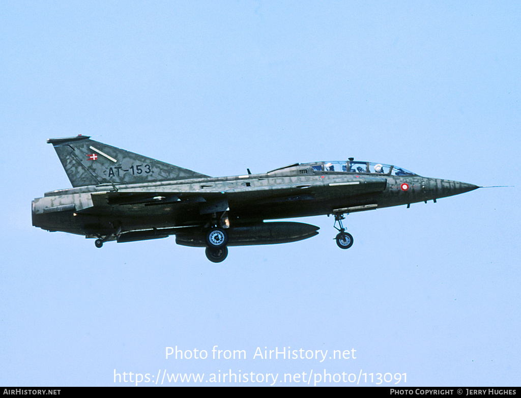 Aircraft Photo of AT-153 | Saab TF-35 Draken | Denmark - Air Force | AirHistory.net #113091