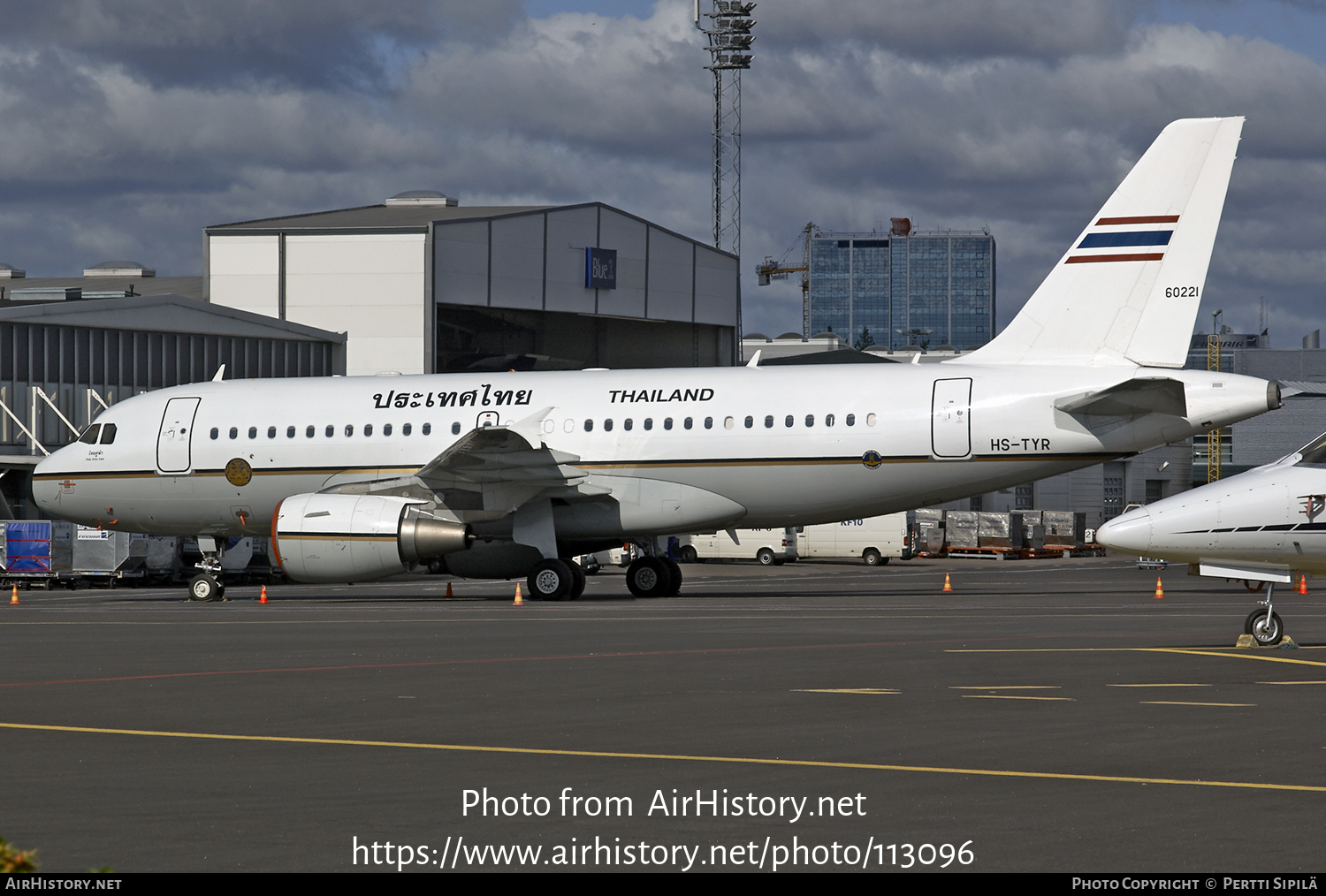 Aircraft Photo of L15-1/47 / HS-TYR | Airbus ACJ319 (A319-115/CJ) | Thailand - Air Force | AirHistory.net #113096