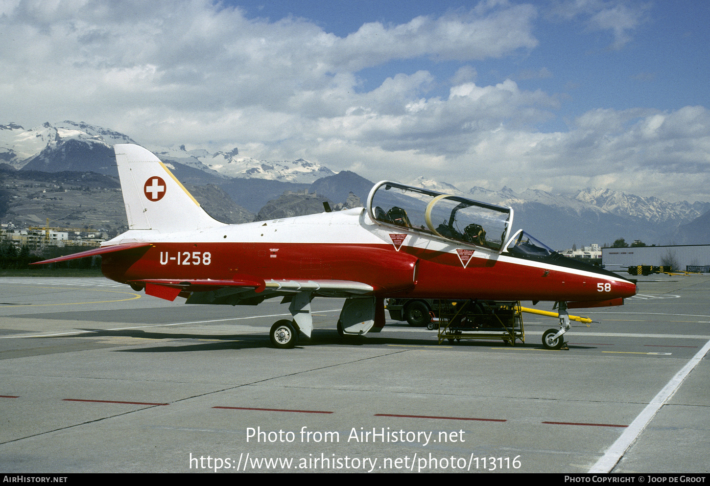 Aircraft Photo of U-1258 | British Aerospace Hawk 66 | Switzerland - Air Force | AirHistory.net #113116