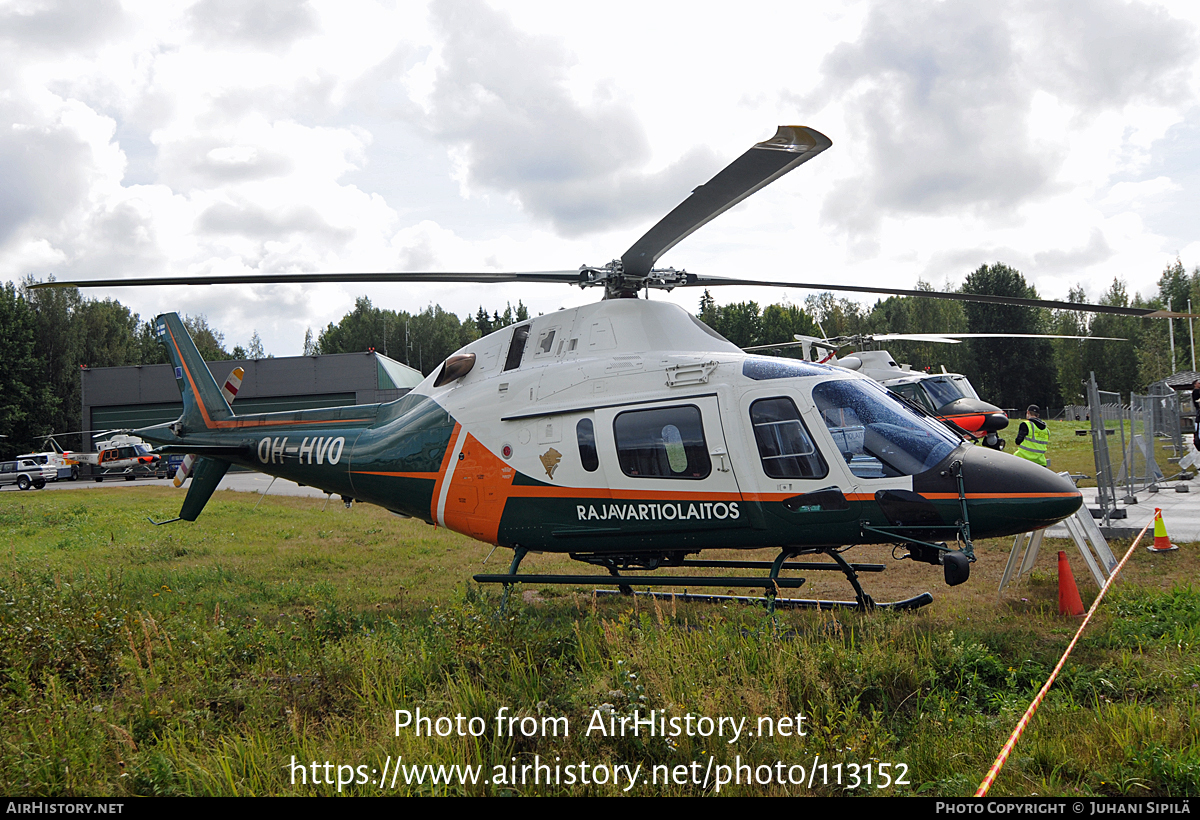 Aircraft Photo of OH-HVO | AgustaWestland AW-119 MkII Koala (AW-119 Ke) | Rajavartiolaitos - Finnish Border Guard | AirHistory.net #113152