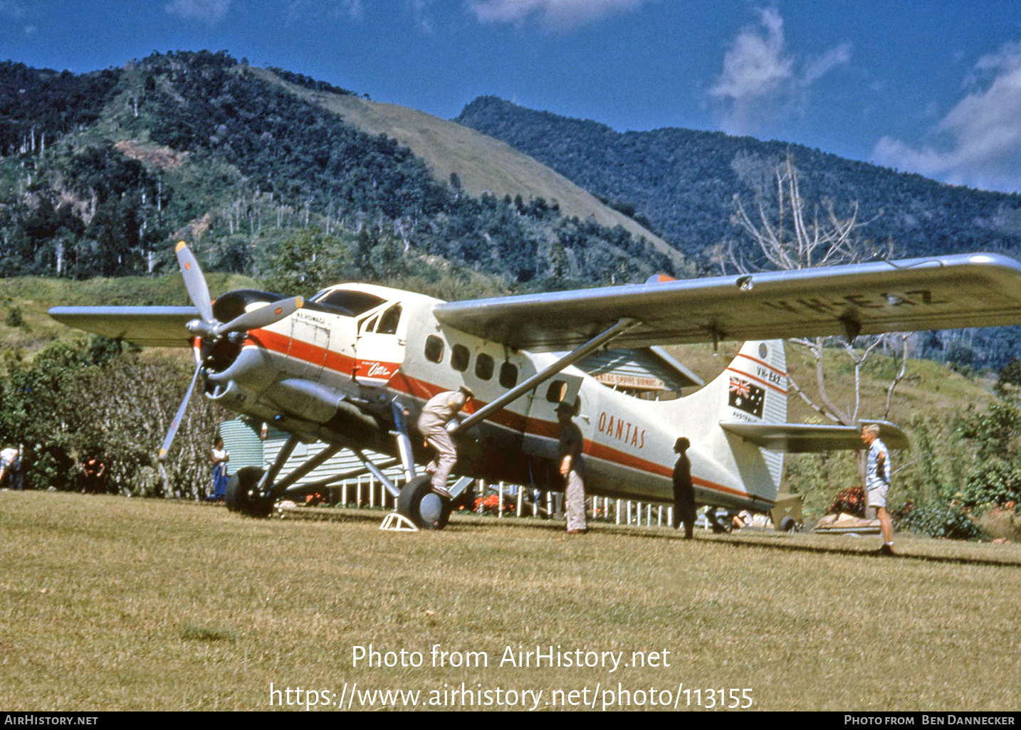 Aircraft Photo of VH-EAZ | De Havilland Canada DHC-3 Otter | Qantas | AirHistory.net #113155