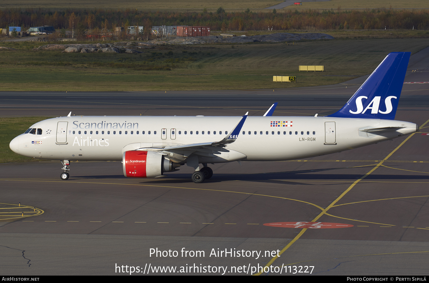 Aircraft Photo of LN-RGM | Airbus A320-251N | Scandinavian Airlines - SAS | AirHistory.net #113227