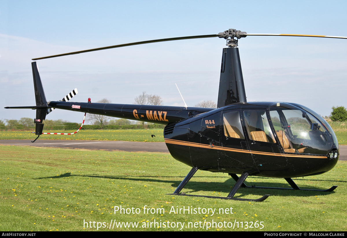 Aircraft Photo of G-MAXZ | Robinson R-44 Raven | RSM Aviation | AirHistory.net #113265