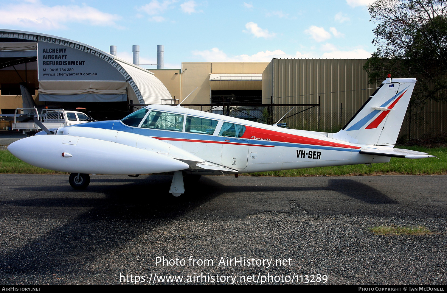 Aircraft Photo of VH-SER | Piper PA-30-160 Twin Comanche B | AirHistory.net #113289