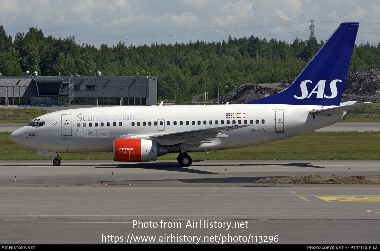 Aircraft Photo of LN-RPA | Boeing 737-683 | Scandinavian Airlines - SAS | AirHistory.net #113296