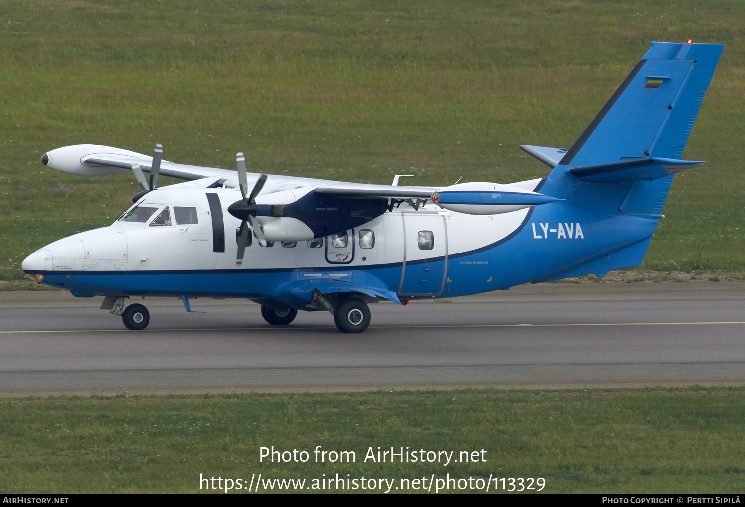 Aircraft Photo of LY-AVA | Let L-410UVP-E3 Turbolet | Transaviabaltika | AirHistory.net #113329