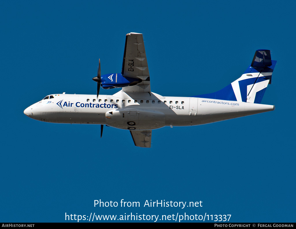 Aircraft Photo of EI-SLA | ATR ATR-42-300/F | Air Contractors | AirHistory.net #113337