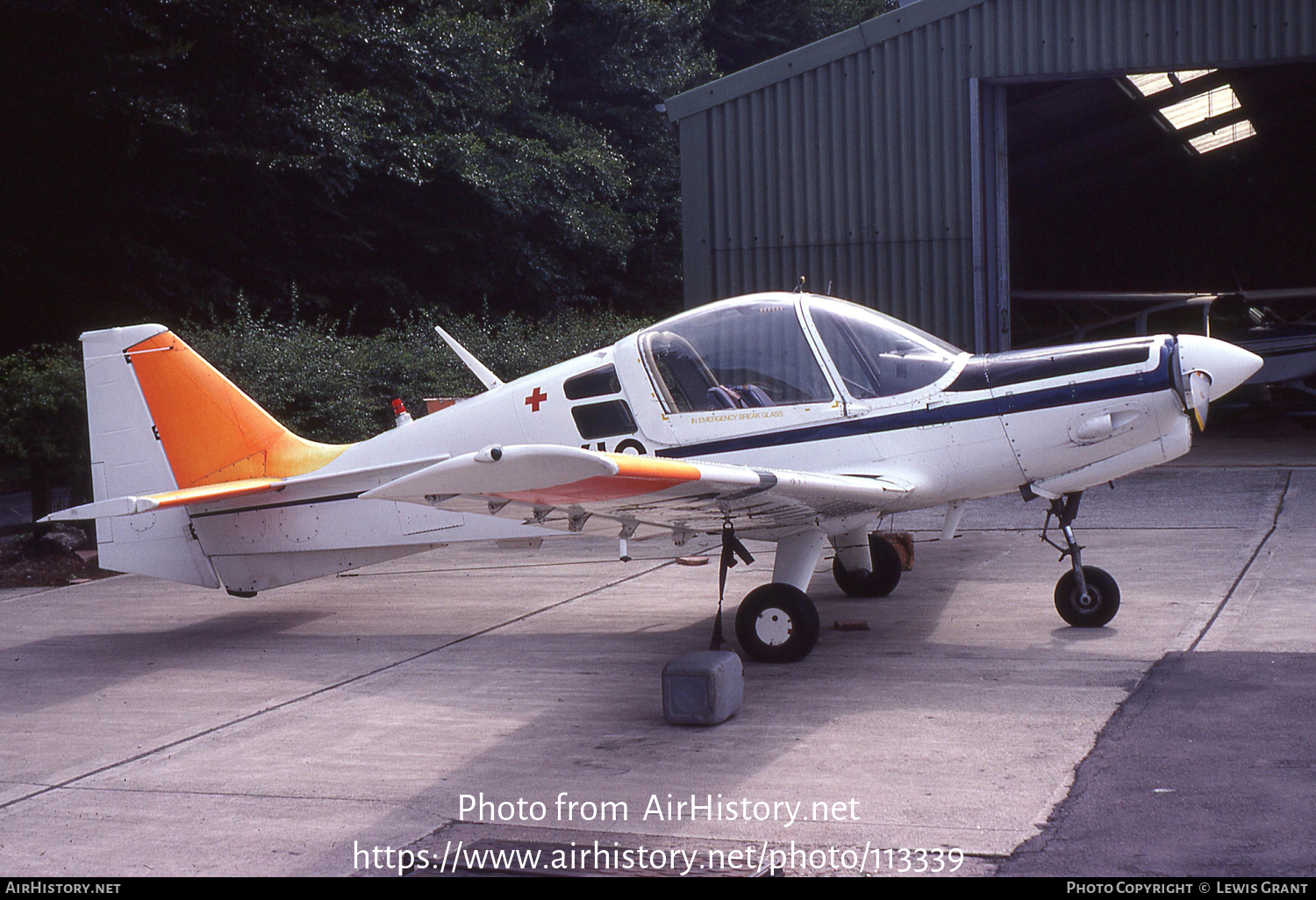 Aircraft Photo of G-AXIG | Scottish Aviation Bulldog 104 | AirHistory.net #113339