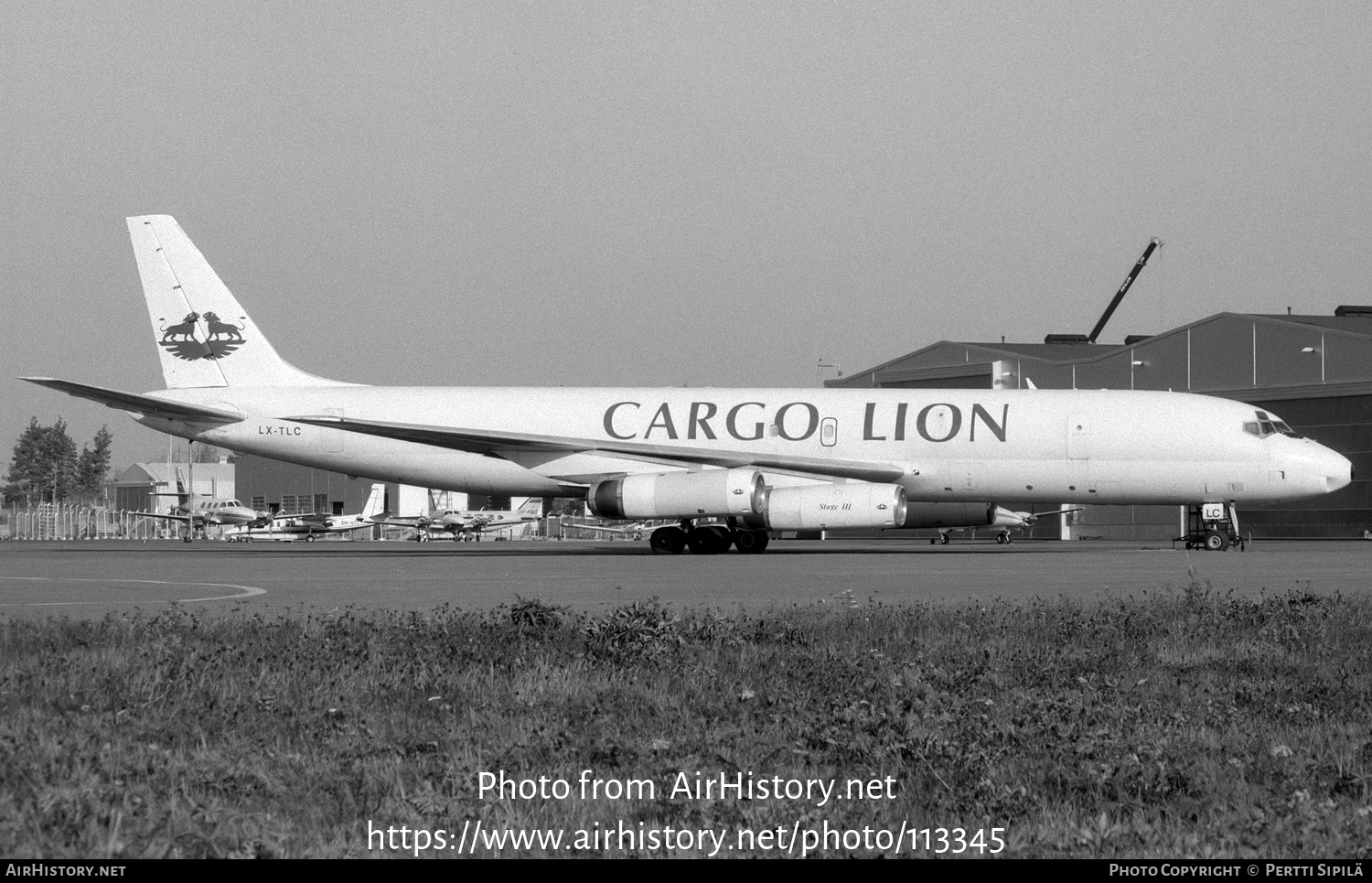 Aircraft Photo of LX-TLC | McDonnell Douglas DC-8-62(F) | Cargo Lion | AirHistory.net #113345