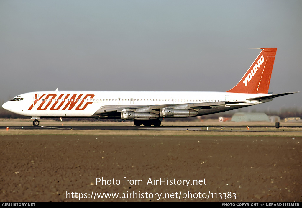 Aircraft Photo of OO-YCK | Boeing 707-338C | Young Cargo | AirHistory.net #113383