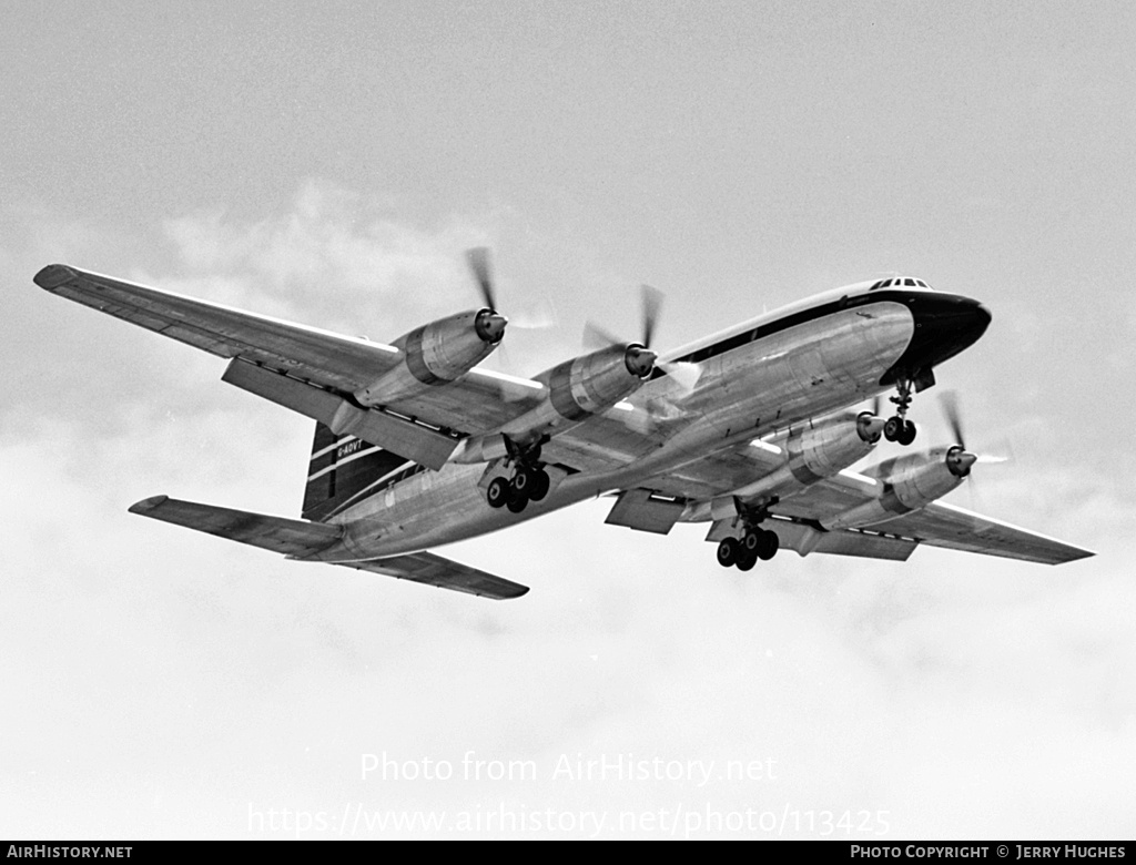 Aircraft Photo of G-AOVT | Bristol 175 Britannia 312 | BOAC - British Overseas Airways Corporation | AirHistory.net #113425