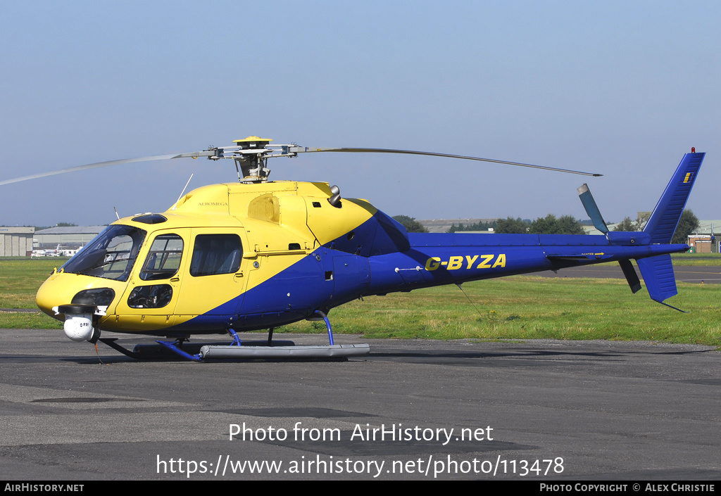 Aircraft Photo of G-BYZA | Eurocopter AS-355F-2 Ecureuil 2 | AirHistory.net #113478