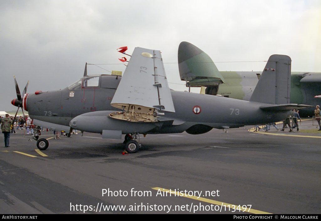 Aircraft Photo of 73 | Bréguet 1050 Alizé ALM | France - Navy | AirHistory.net #113497