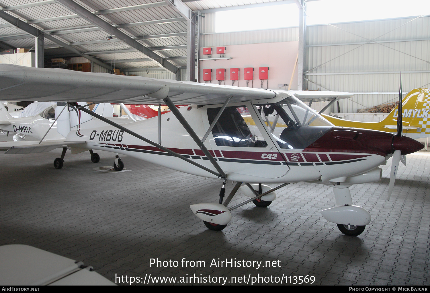 Aircraft Photo of D-MBUB | Comco Ikarus C42B | AirHistory.net #113569