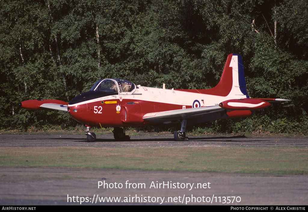 Aircraft Photo of XN497 | Hunting P.84 Jet Provost T3A | UK - Air Force | AirHistory.net #113570