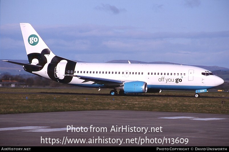 Aircraft Photo of G-IGOR | Boeing 737-36N | Go Fly | AirHistory.net #113609