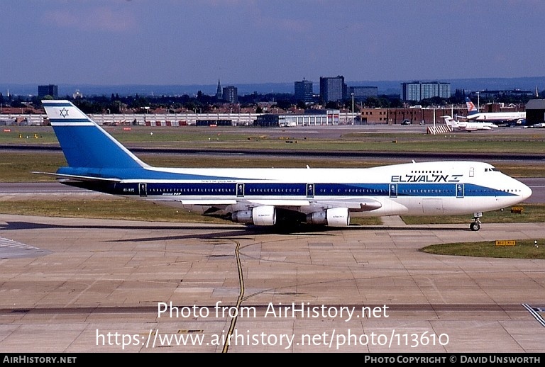 Aircraft Photo of 4X-AXC | Boeing 747-258B | El Al Israel Airlines | AirHistory.net #113610