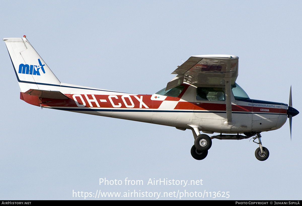 Aircraft Photo of OH-COX | Cessna A152 Aerobat | Malmin Ilmailukerho ry | AirHistory.net #113625