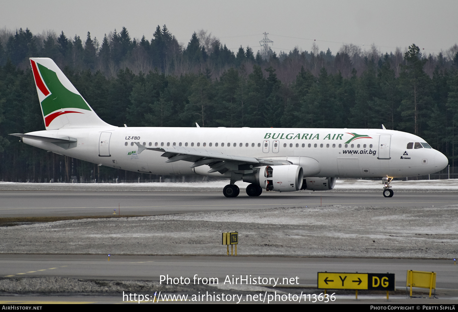 Aircraft Photo of LZ-FBD | Airbus A320-214 | Bulgaria Air | AirHistory.net #113636