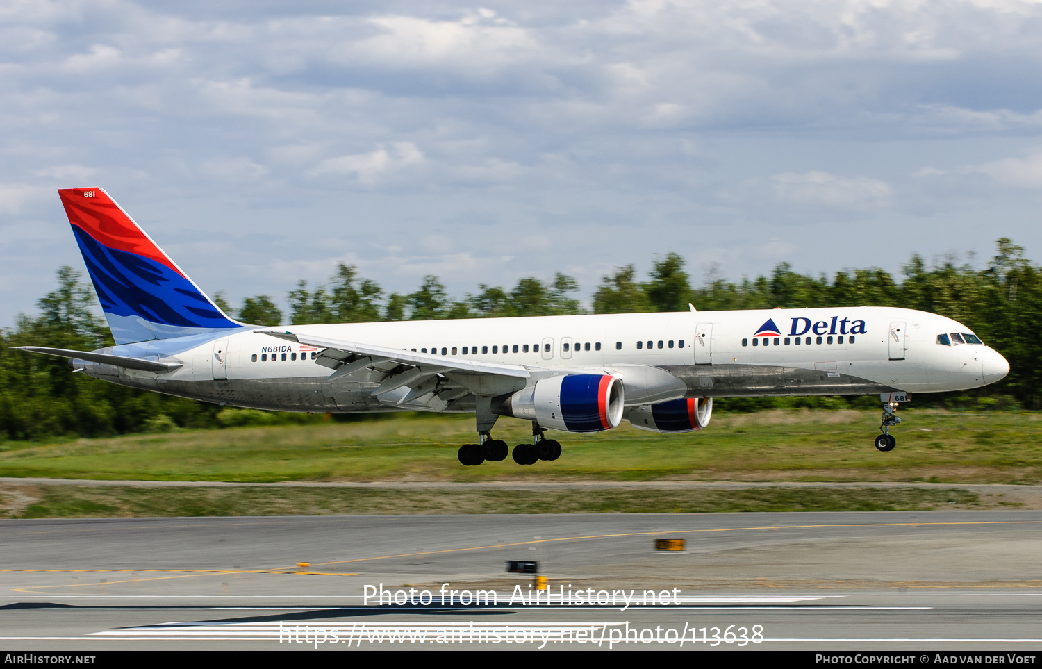 Aircraft Photo of N681DA | Boeing 757-232 | Delta Air Lines | AirHistory.net #113638