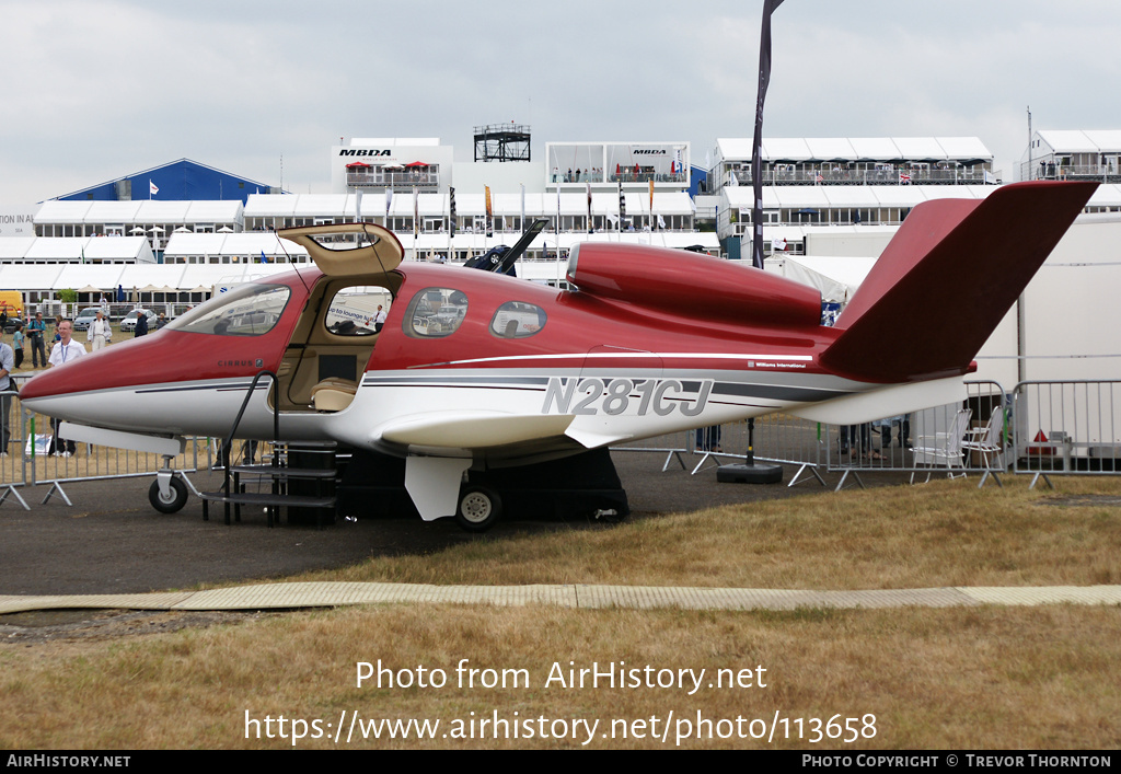 Aircraft Photo of N281CJ | Cirrus SF-50 Vision (mock up) | AirHistory.net #113658