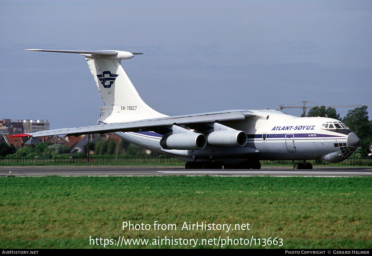 Aircraft Photo of EW-78827 | Ilyushin Il-76TD | Atlant-Soyuz Airlines | AirHistory.net #113663