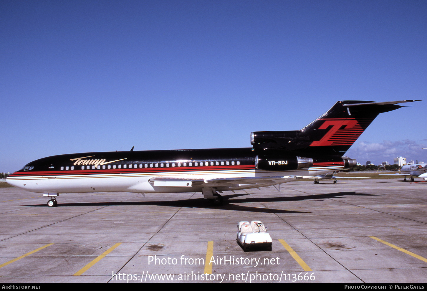 Aircraft Photo of VR-BDJ | Boeing 727-23 | Trump Air | AirHistory.net #113666