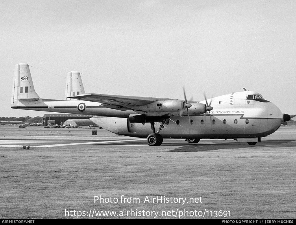 Aircraft Photo of XN856 | Armstrong Whitworth AW-660 Argosy C.1 | UK - Air Force | AirHistory.net #113691