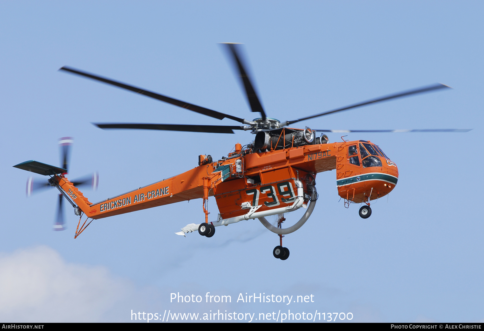 Aircraft Photo of N179AC | Sikorsky S-64F Skycrane | Erickson Air-Crane | AirHistory.net #113700