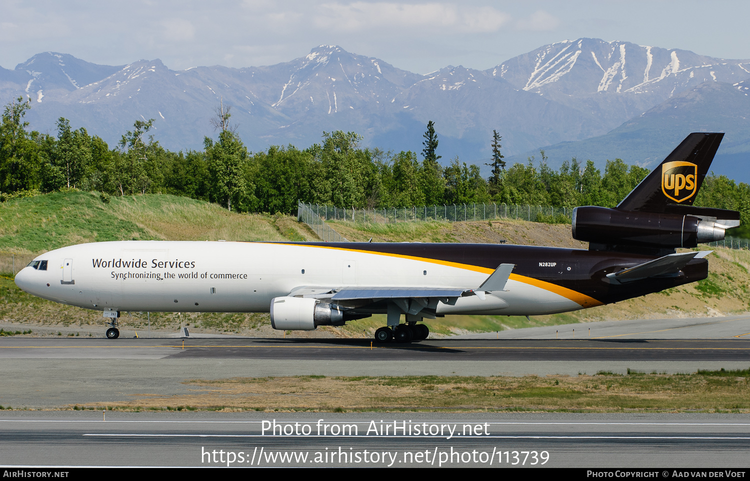 Aircraft Photo of N282UP | McDonnell Douglas MD-11/F | United Parcel Service - UPS | AirHistory.net #113739