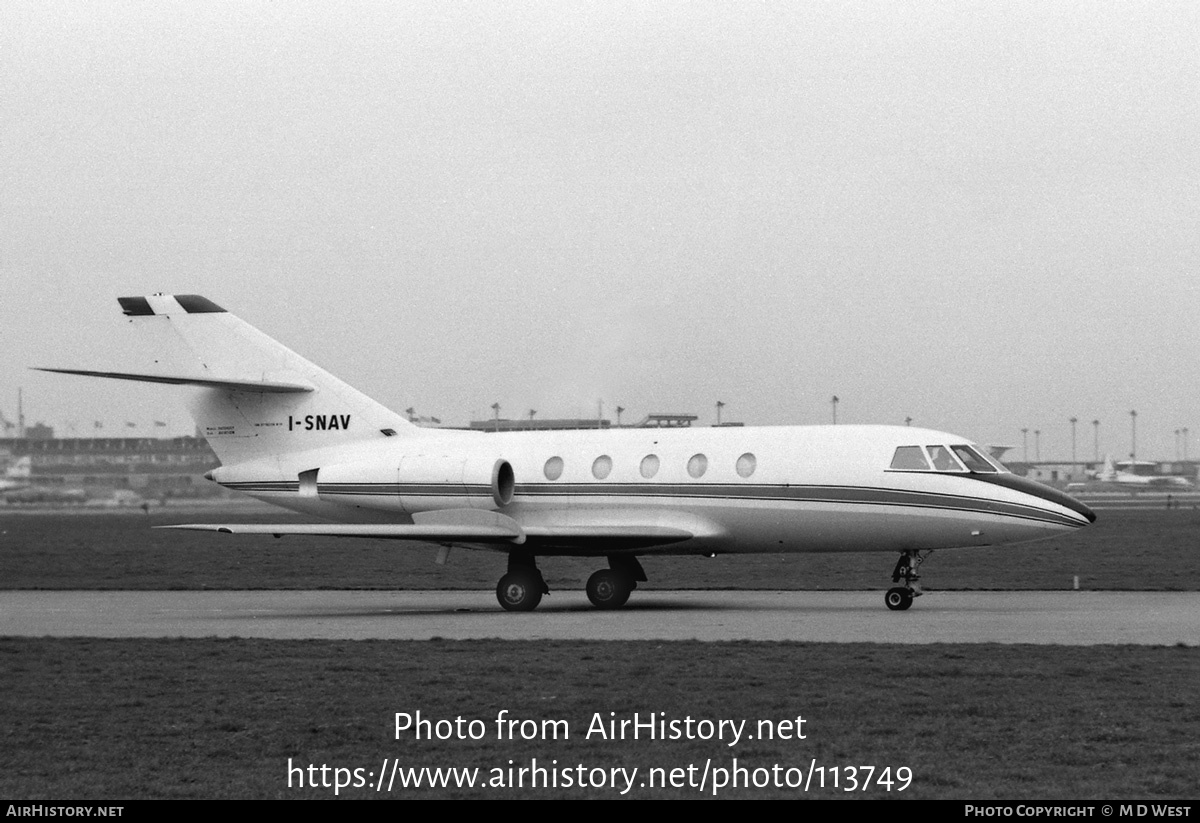 Aircraft Photo of I-SNAV | Dassault Falcon 20C | AirHistory.net #113749