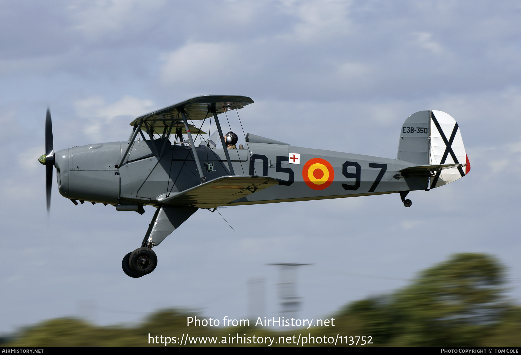 Aircraft Photo Of G Bhpl b 350 Casa 1 131e Jungmann Spain Air Force Airhistory Net