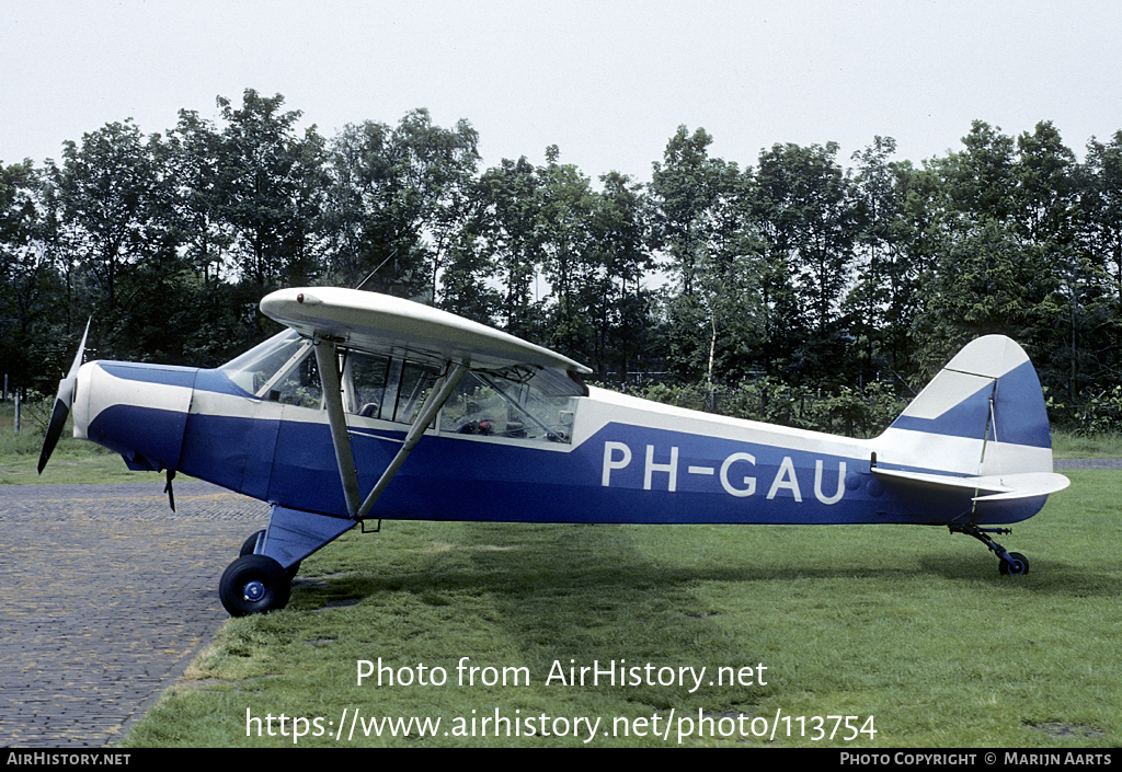 Aircraft Photo of PH-GAU | Piper PA-18-135 Super Cub | AirHistory.net #113754