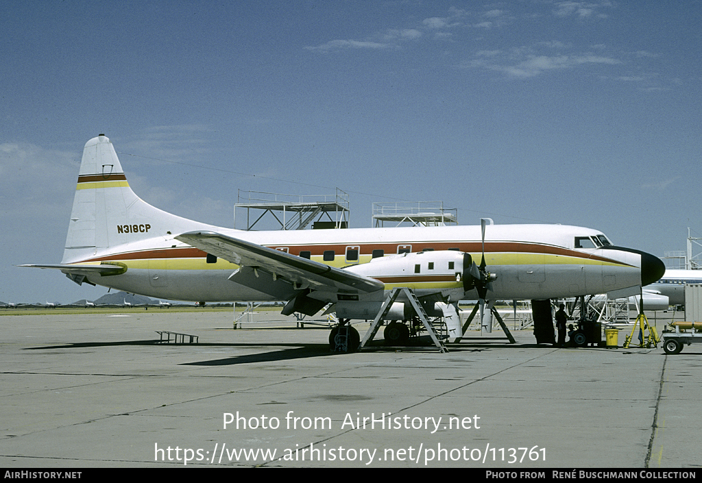 Aircraft Photo of N318CP | Convair 580 | AirHistory.net #113761