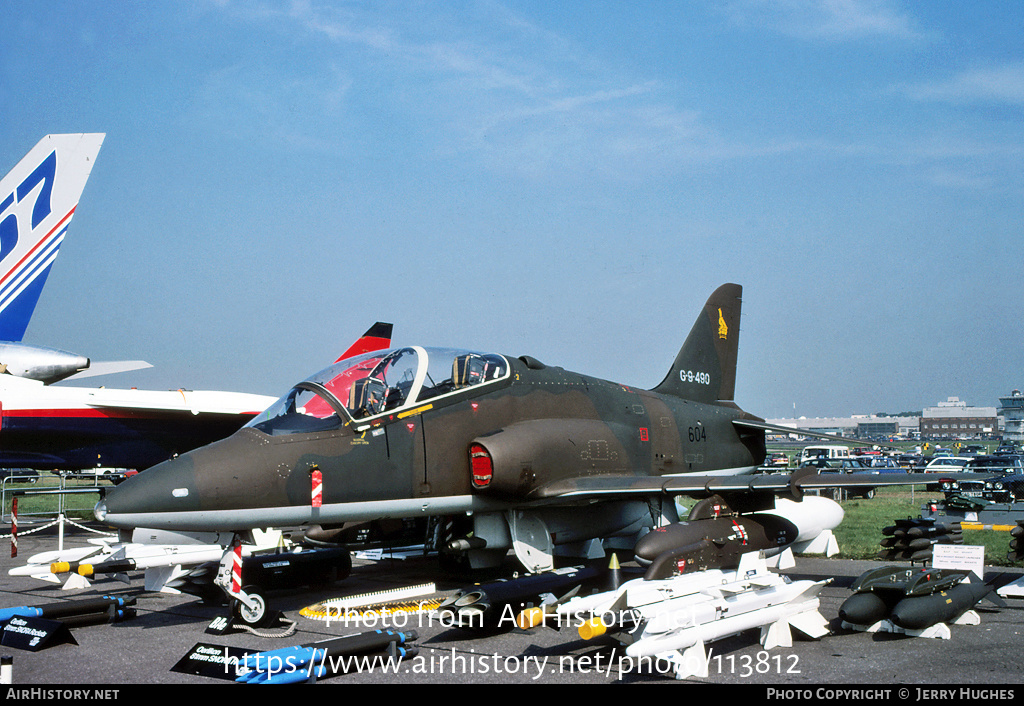 Aircraft Photo of 604 / G-9-490 | British Aerospace Hawk 60 | Zimbabwe - Air Force | AirHistory.net #113812