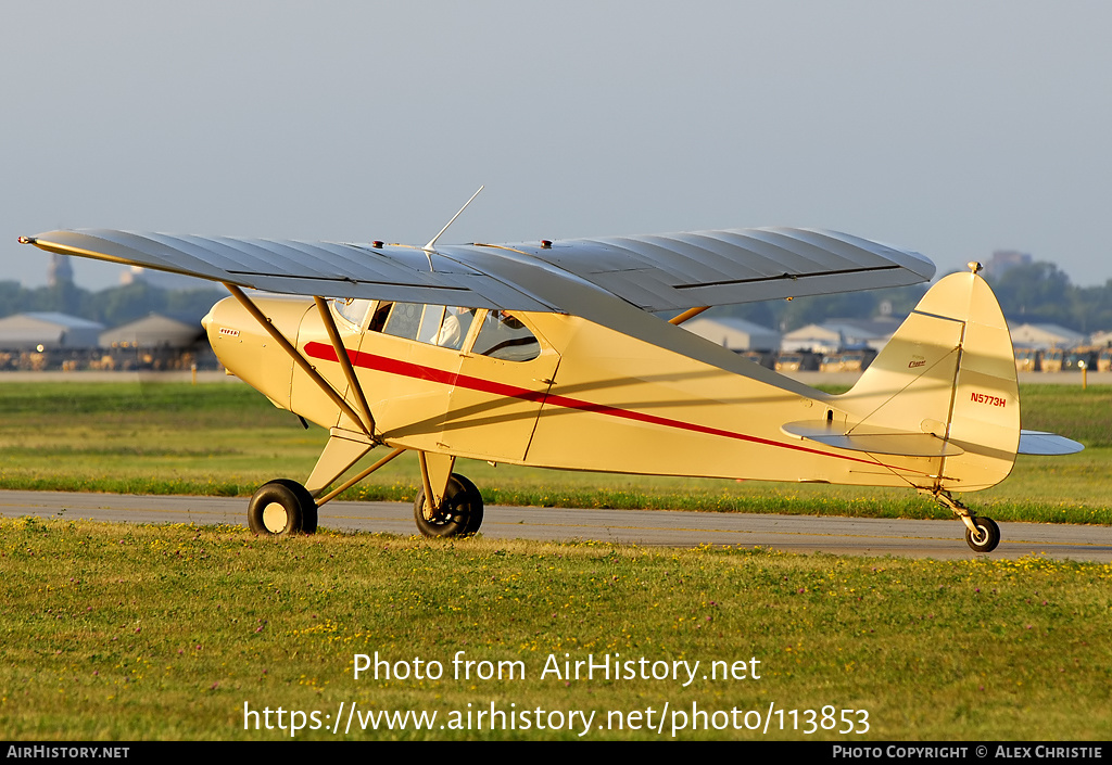 Aircraft Photo of N5773H | Piper PA-16 Clipper | AirHistory.net #113853