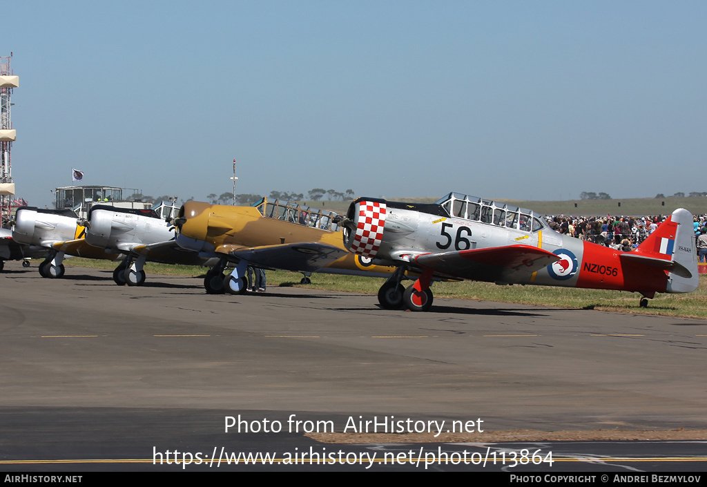 Aircraft Photo of VH-NAH / NZ1056 | North American AT-6C Harvard IIA | AirHistory.net #113864