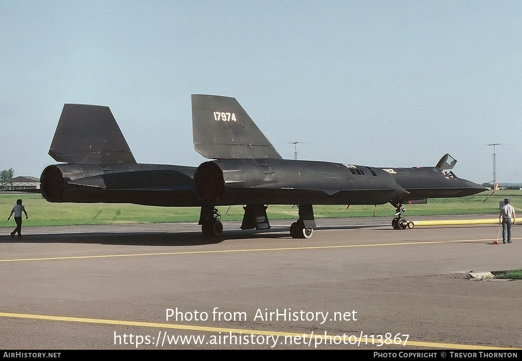 Aircraft Photo of 61-7974 / 17974 | Lockheed SR-71A Blackbird | USA - Air Force | AirHistory.net #113867