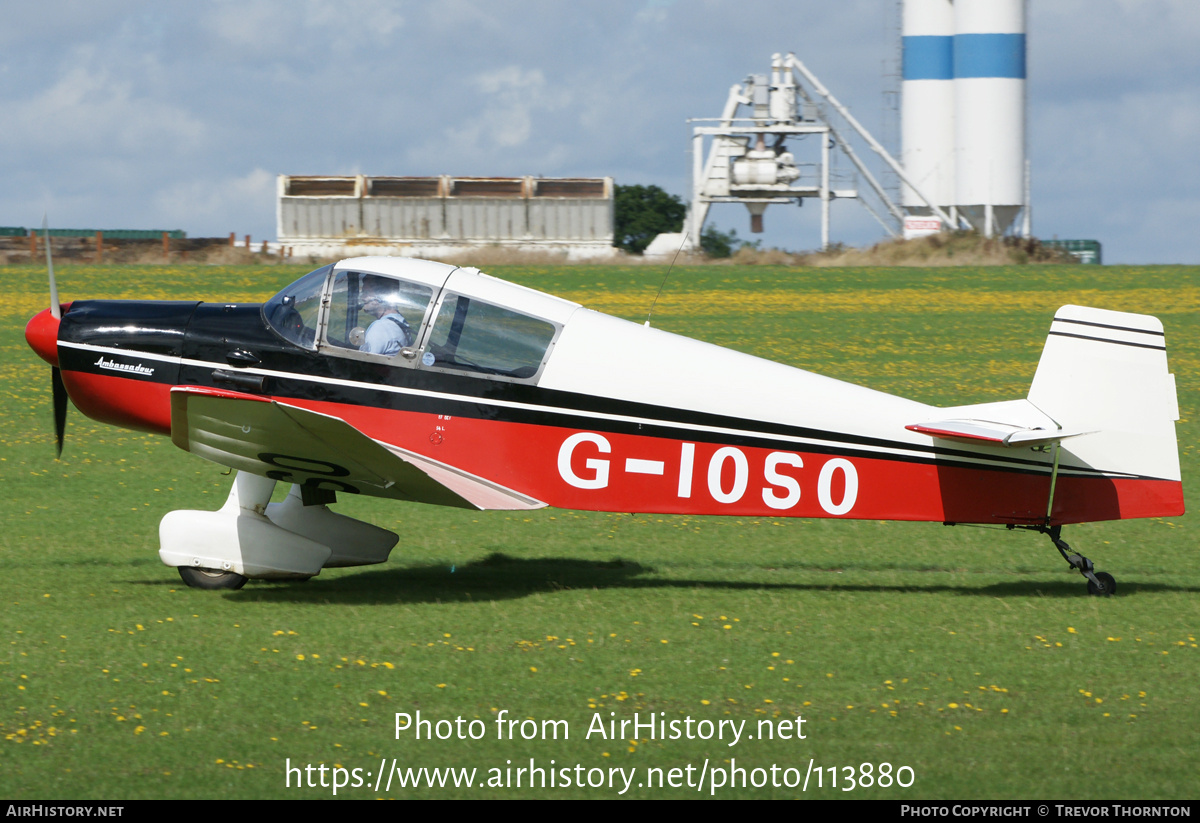 Aircraft Photo of G-IOSO | Jodel DR-1050 Ambassadeur | AirHistory.net #113880