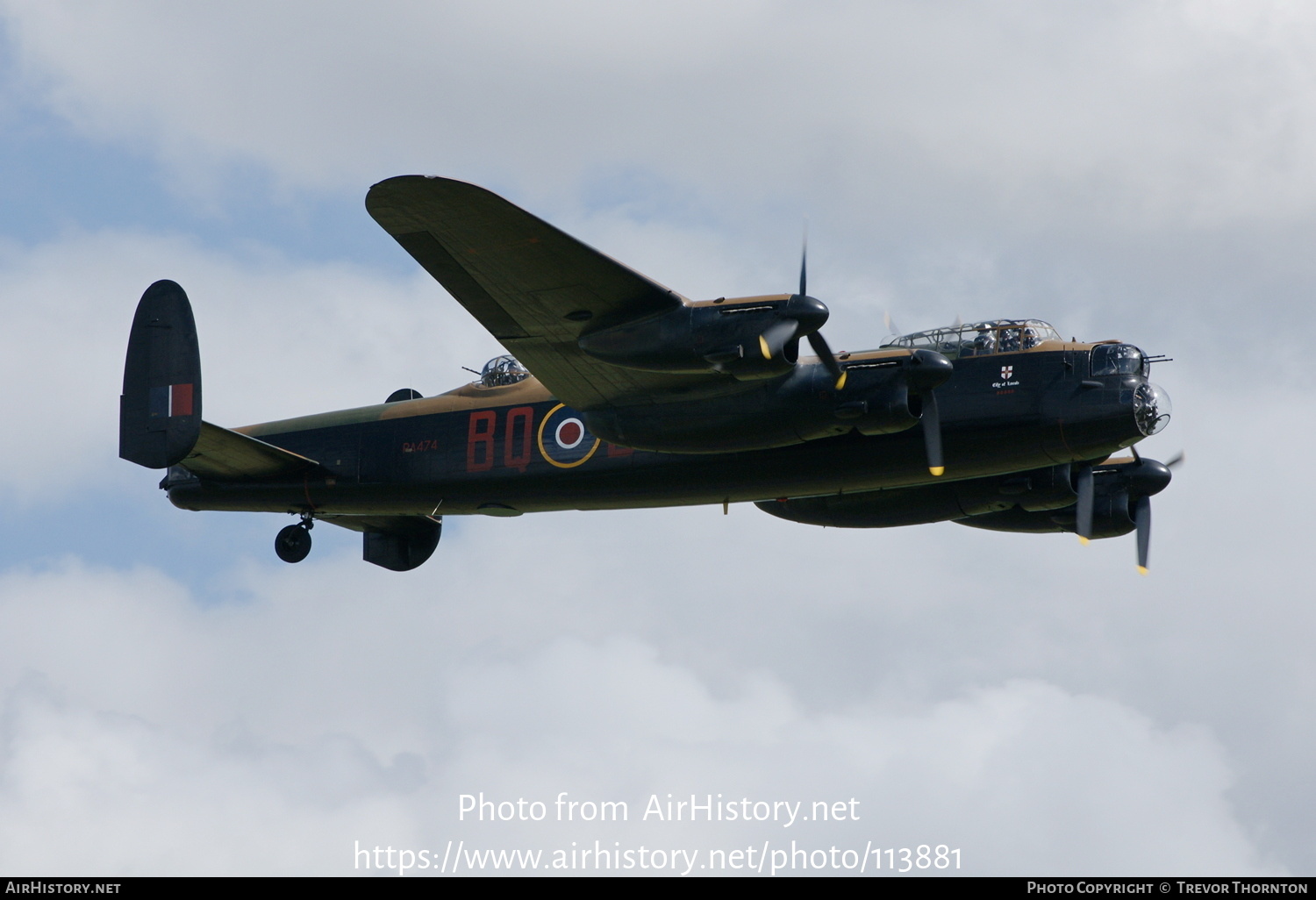 Aircraft Photo of PA474 | Avro 683 Lancaster B1 | UK - Air Force | AirHistory.net #113881