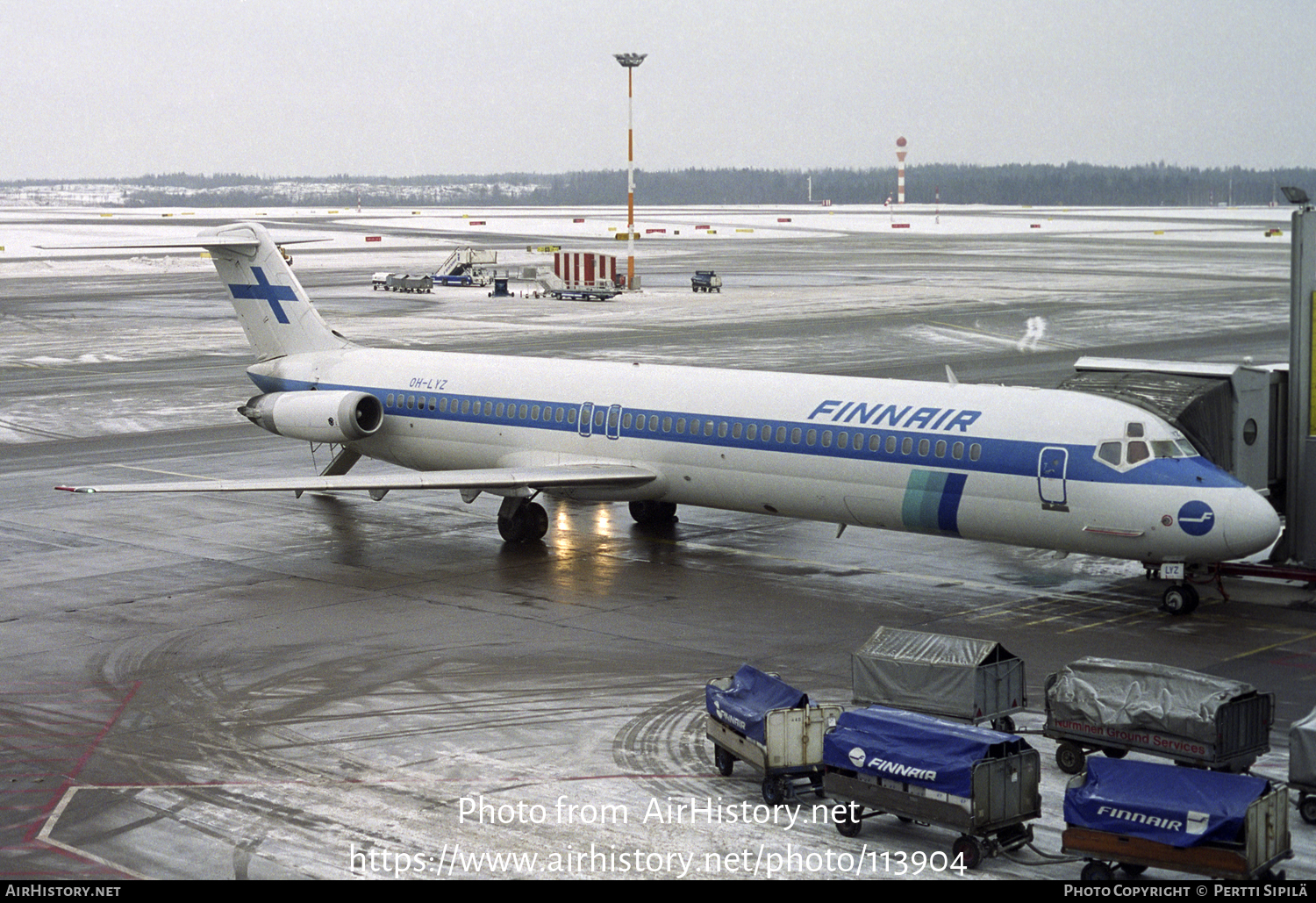 Aircraft Photo of OH-LYZ | McDonnell Douglas DC-9-51 | Finnair | AirHistory.net #113904