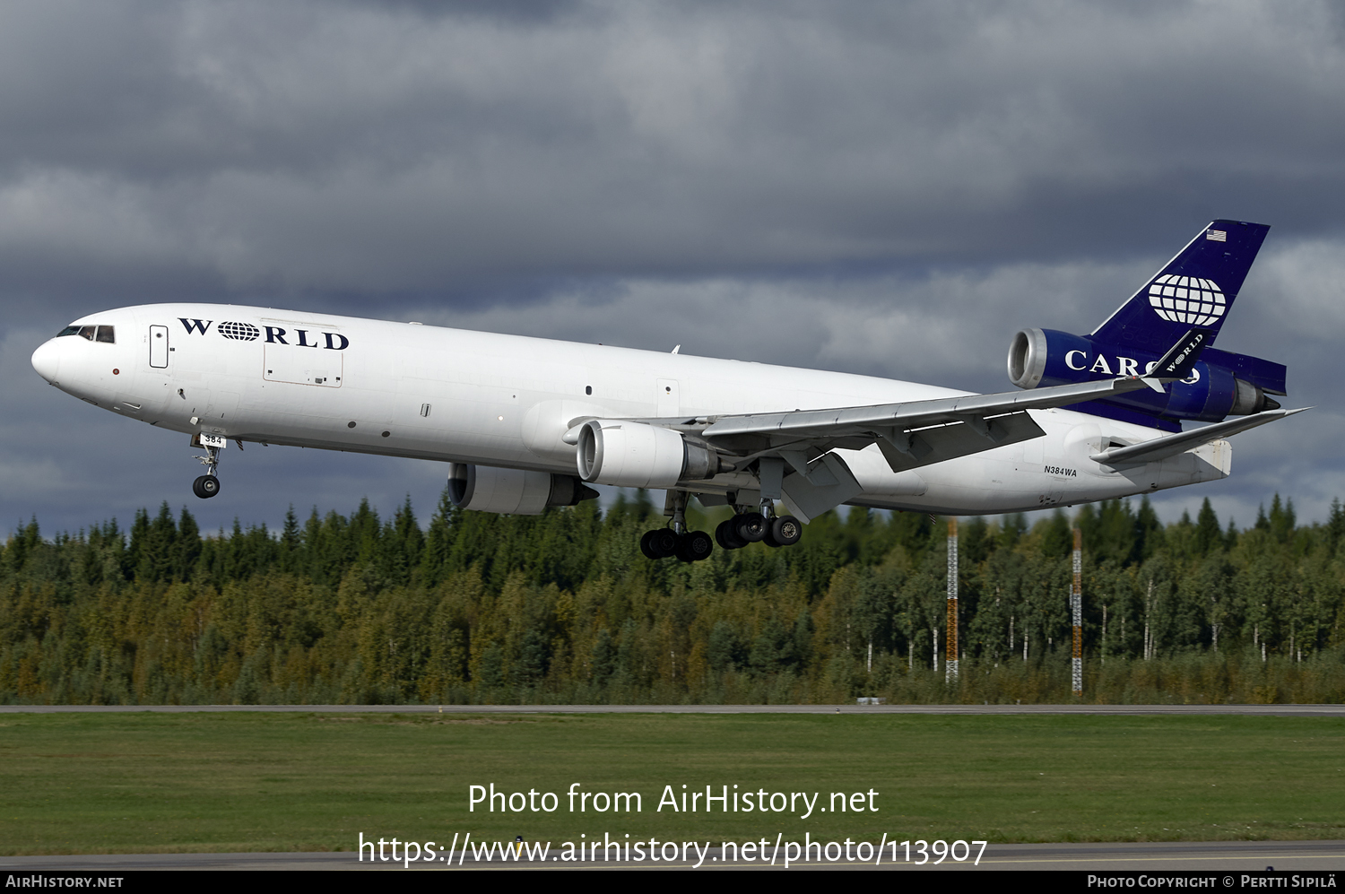 Aircraft Photo of N384WA | McDonnell Douglas MD-11F | World Airways | AirHistory.net #113907