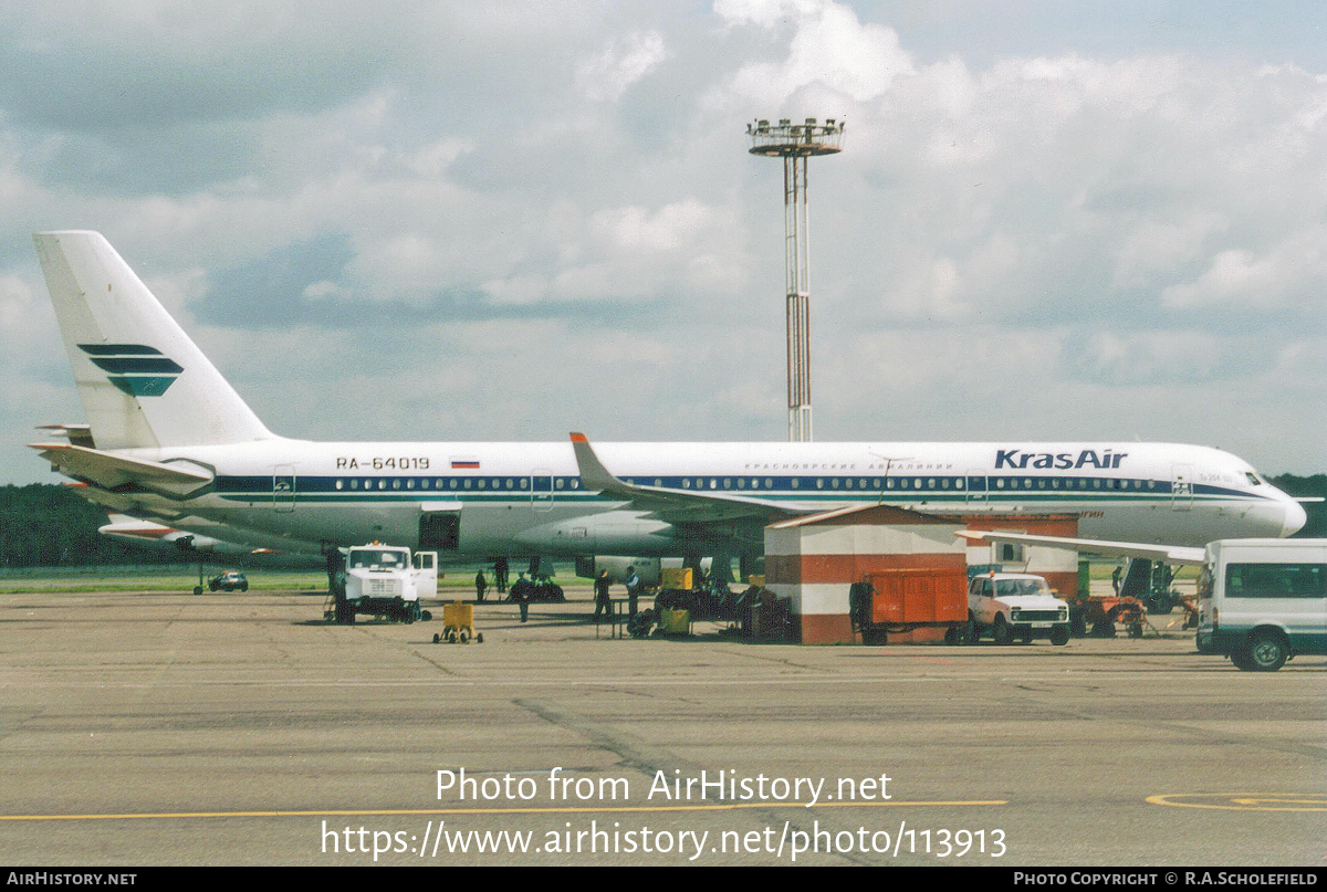 Aircraft Photo of RA-64019 | Tupolev Tu-204-100 | Kras Air | AirHistory.net #113913